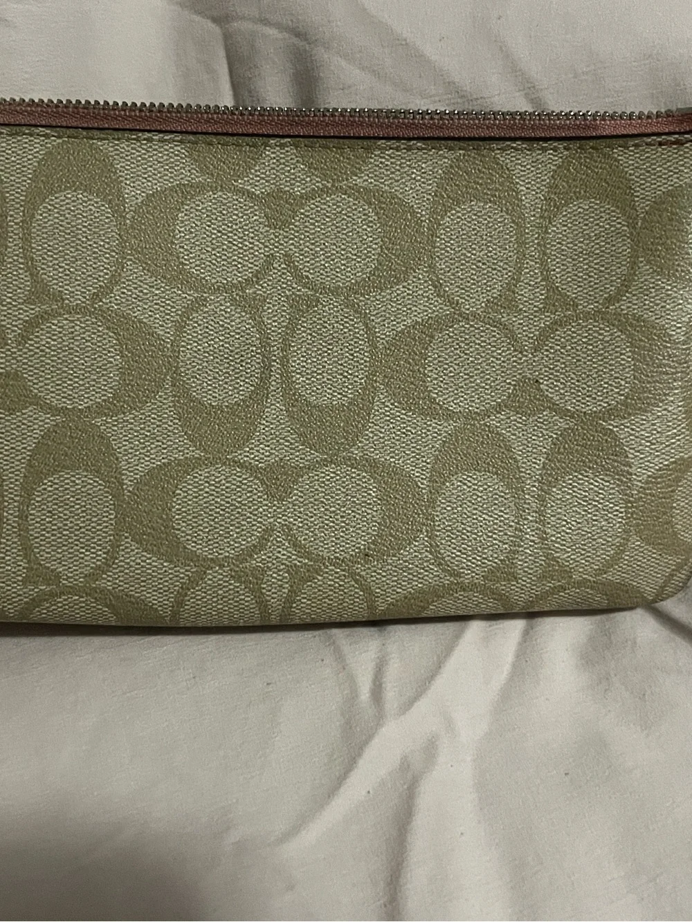 Coach sleek wristlet